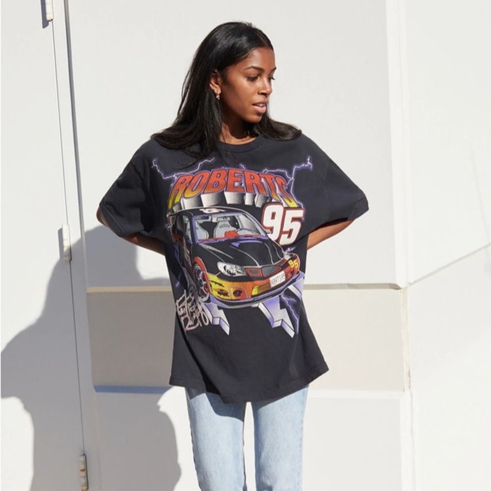 J.Galt Oversized Roberts Nascar Tshirt